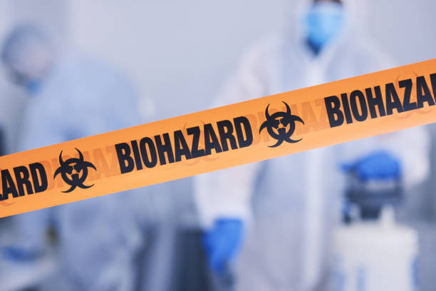 Professional Crime Scene Cleanup technician working in Columbia, IL